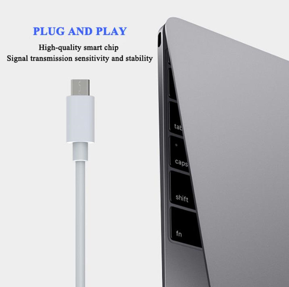 Convertisseur adaptateur USB-C mâle vers DVI femelle Convertisseur adaptateur USB-C mâle vers DVI femelle